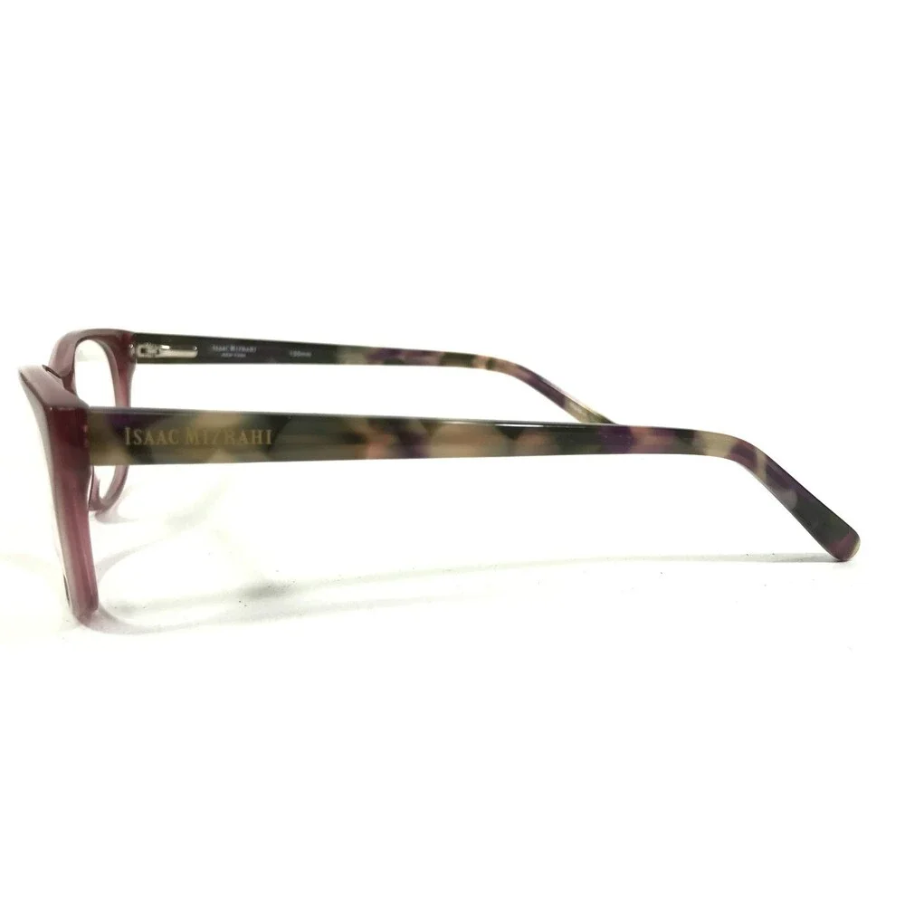 Isaac Mizrahi Eyeglasses Frames IM30034 Clear Purple Tortoise Cat Eye 52-16-135